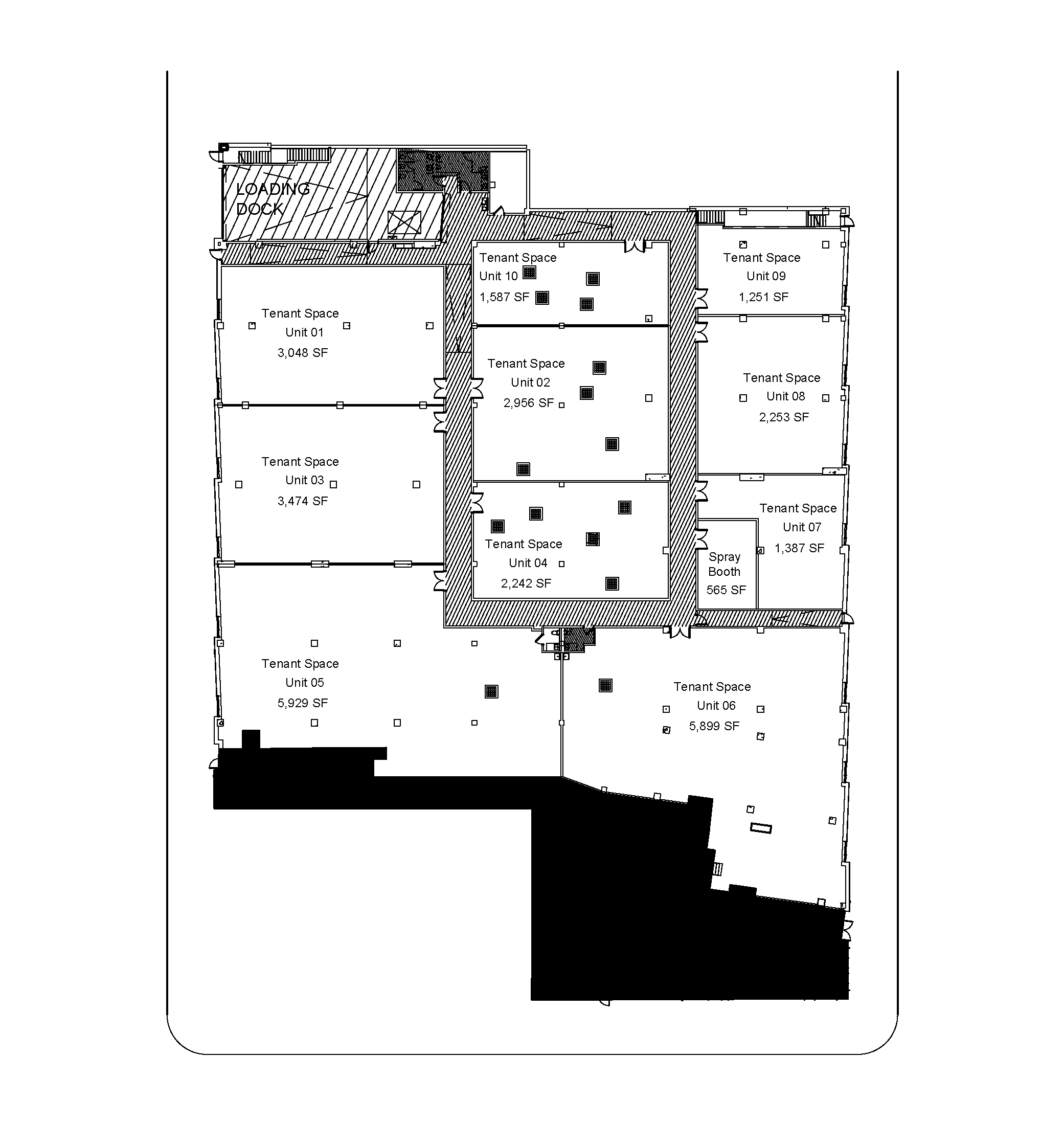 Now Leasing GMDC Brownsville Industrial Center Greenpoint   805 Rockaway Floor Plan 